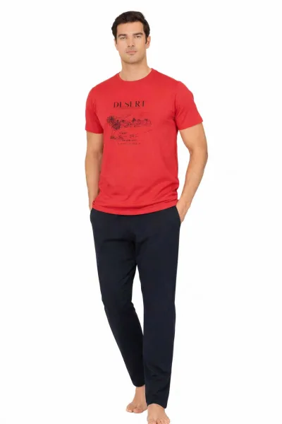 Penye Kısakol Pijama Takım LK-PC6138