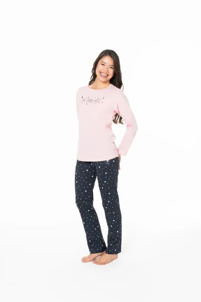 U.S. Polo Assn. Kadın Pembe Pijama Takım
