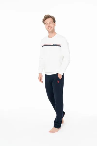 U.S. Polo Assn. Erkek Ekru Ev Giyim