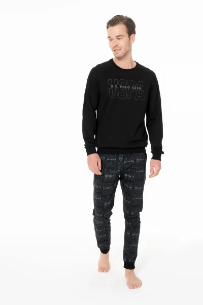 U.S. Polo Assn. Erkek Siyah Ev Giyim