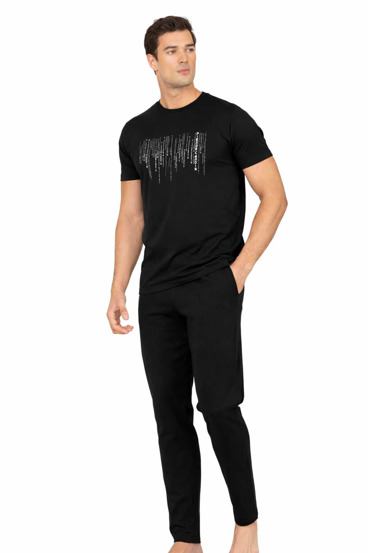 Penye Kısakol Pijama Takım LK-PC6125